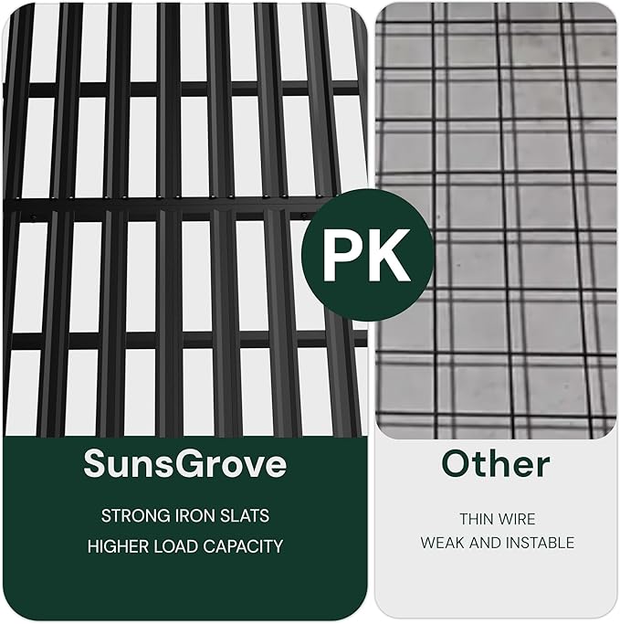 SunsGrove 2x8 Garage Storage Overhead Rack Organization, Adjustable Ceiling (...