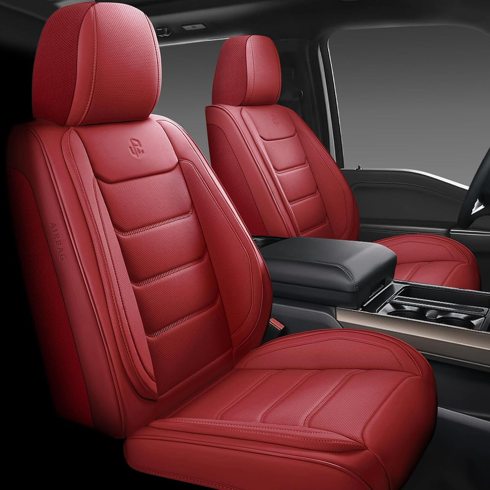 Full Coverage Faux Leather Car Seat Covers Full Set,Automotive Seat Covers fo...