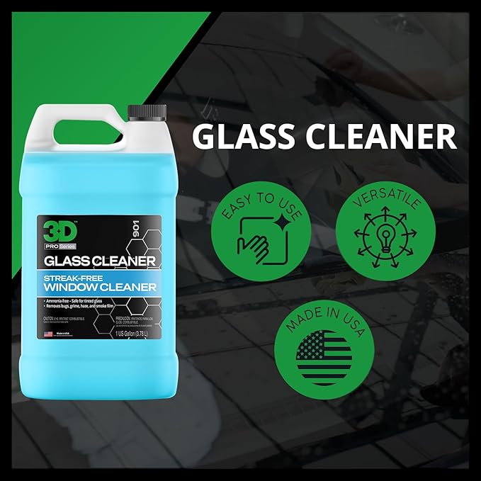 3D Glass Cleaner