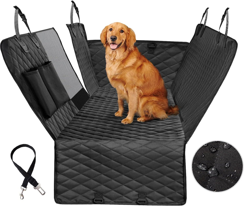 Vailge Dog Car Seat Cover for Back Seat, 100% Waterproof Back Seat Pet Cover ...