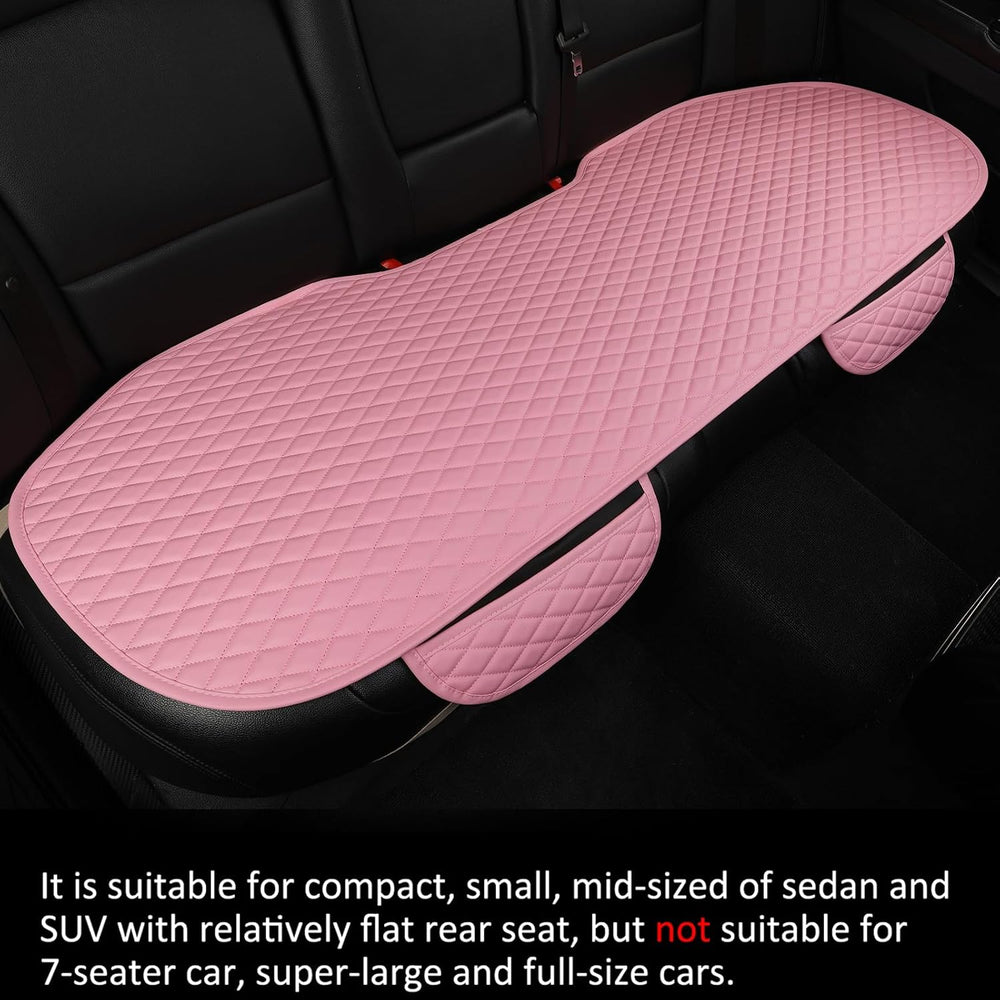 West Llama Pu Leather Car Seat Bottom Covers Protectors Include 1 Pair Front ...