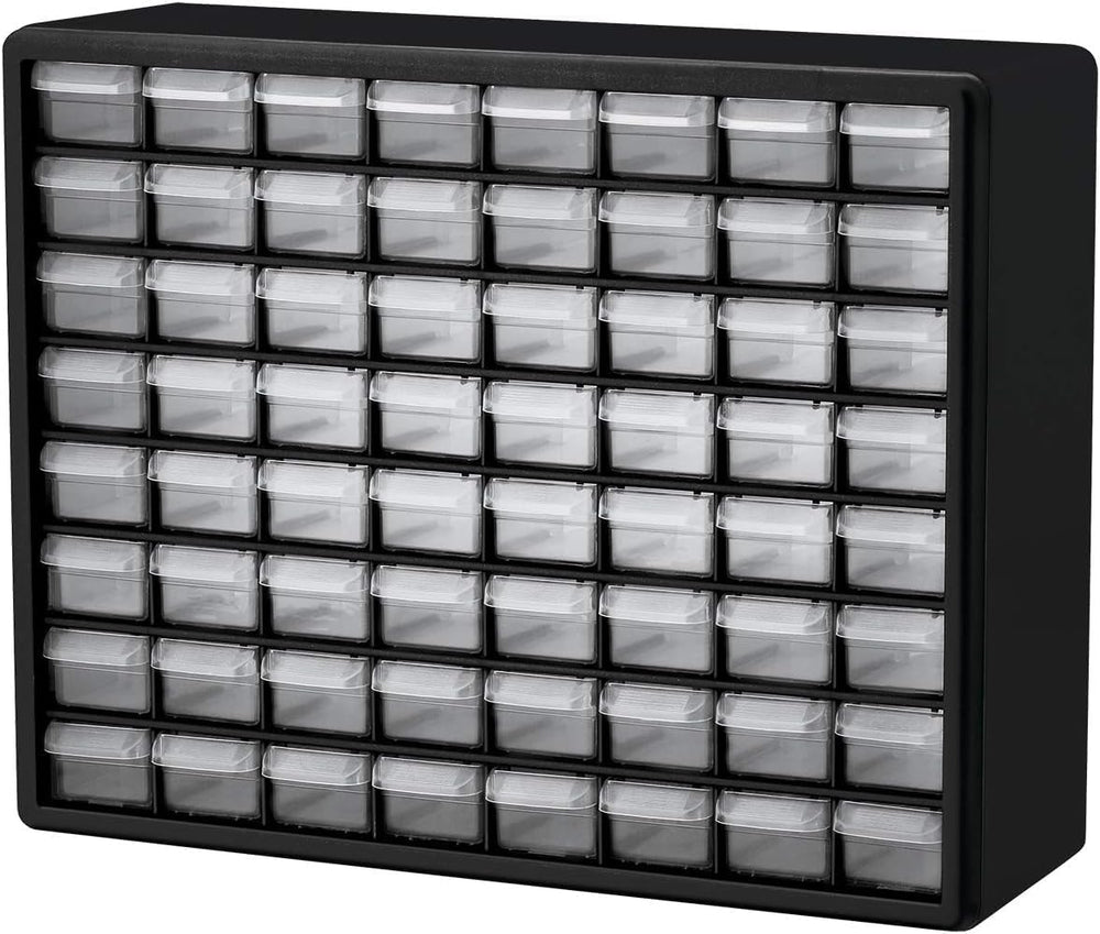 Akro-Mils 64-Drawer Plastic Drawer Storage Cabinet