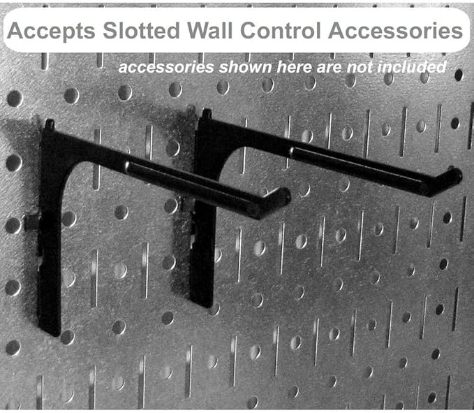 Wall Control 30-WRK-400WB Standard Workbench Metal Pegboard Tool Organizer
