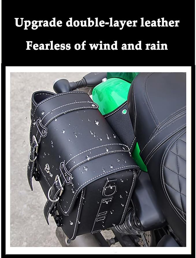 Motorcycle Saddlebags, Scooter Powersports Leather Saddle Bags Motorcycles