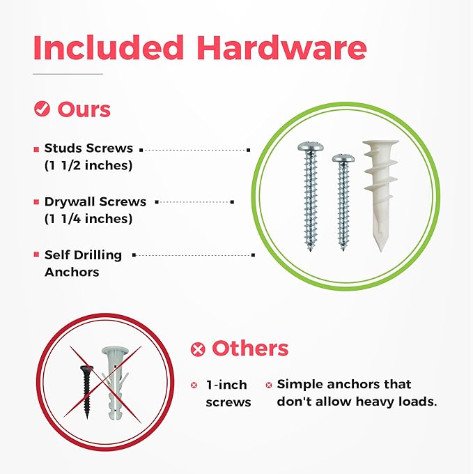 Garage Wall Organizer | 48" Heavy-Duty Tool Storage Rack | Adjustable