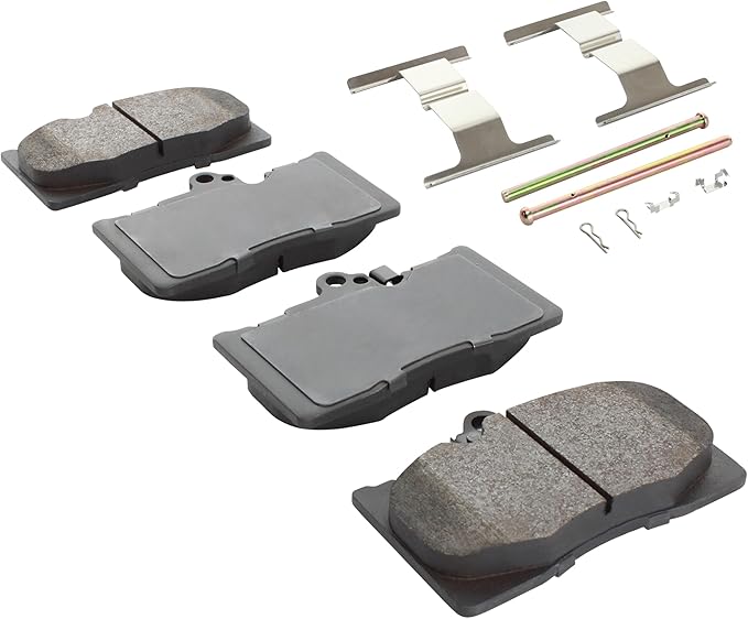 Premium Ceramic Front Brake Pads Compatible