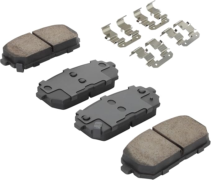 Premium Ceramic Rear Brake Pads Compatible