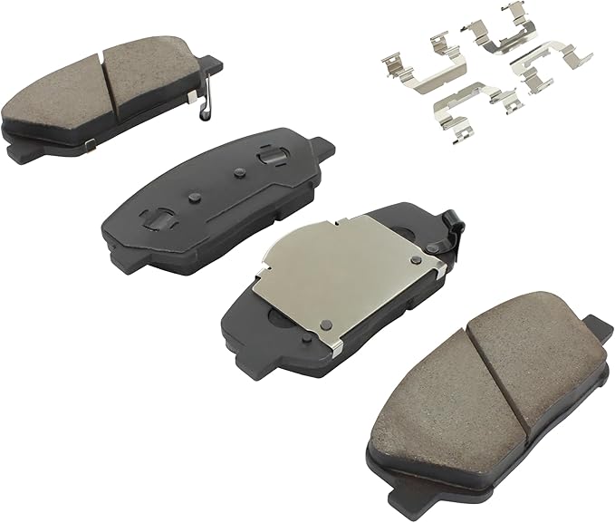 Premium Ceramic Front Brake Pads Compatible