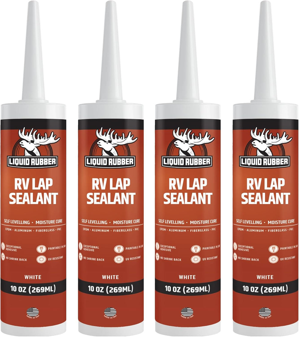 Liquid Rubber RV Lap Sealant, 4 Pack