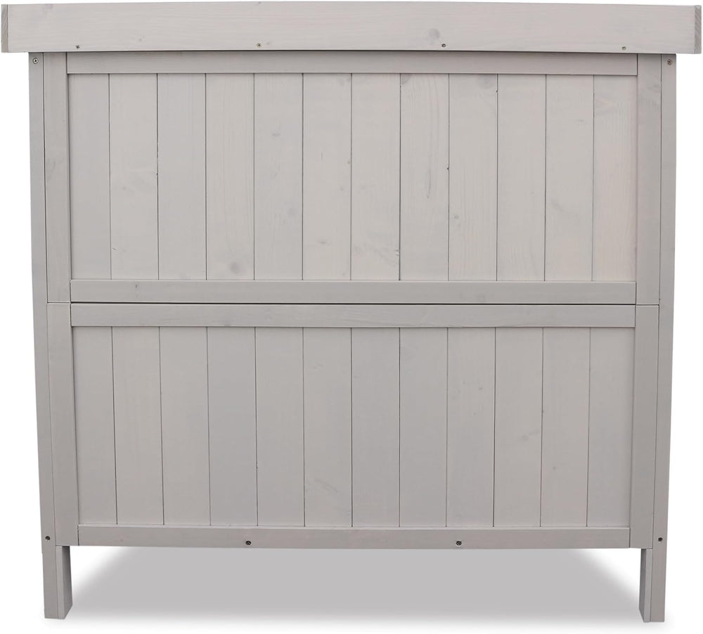 HABAU Lino 3095, Garden Storage Cabinet, Potting Bchen Table, Grey, 98 x 48 x...