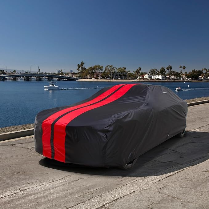 iCarCover Custom Car Cover for Buick Riviera Waterproof All-Weather Rain Snow