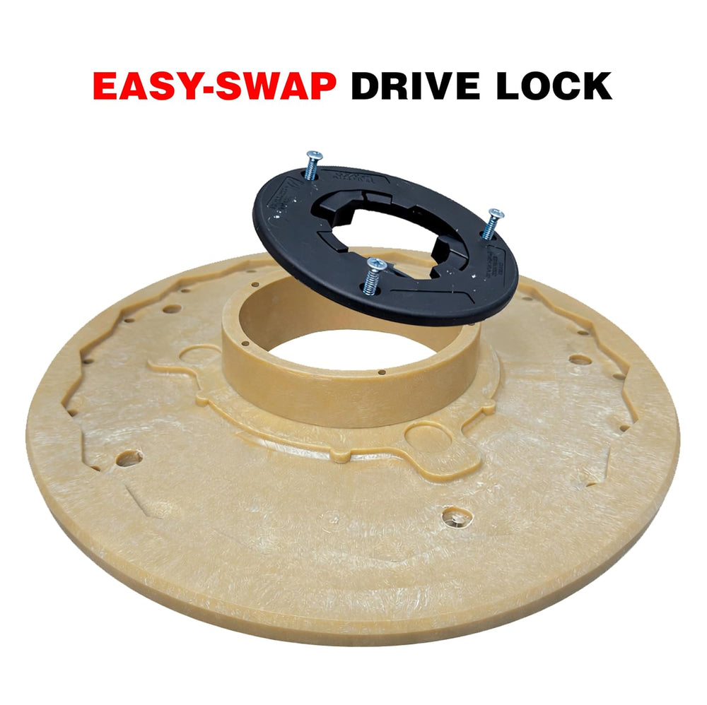 Concrete Grinding Plate for Swing Machines - Removal Tool for Concrete with 5...