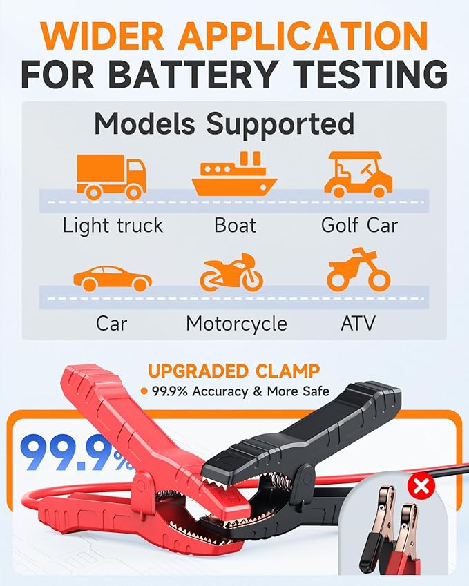 UPGRADED NT630 Plus, FOXWELL NT630 Pro 2-in-1 ABS SRS OBD2 Scanner & Battery