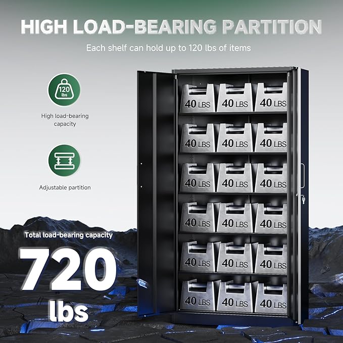 Letaya Metal Garage Storage Cabinets