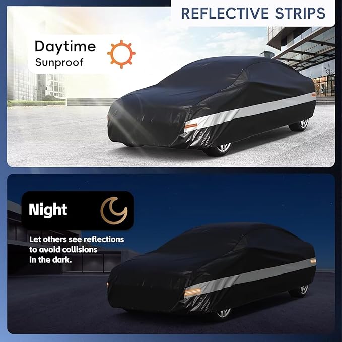 10 Layers Car Cover Custom Fit for Porsche 718, Waterproof All Weather for