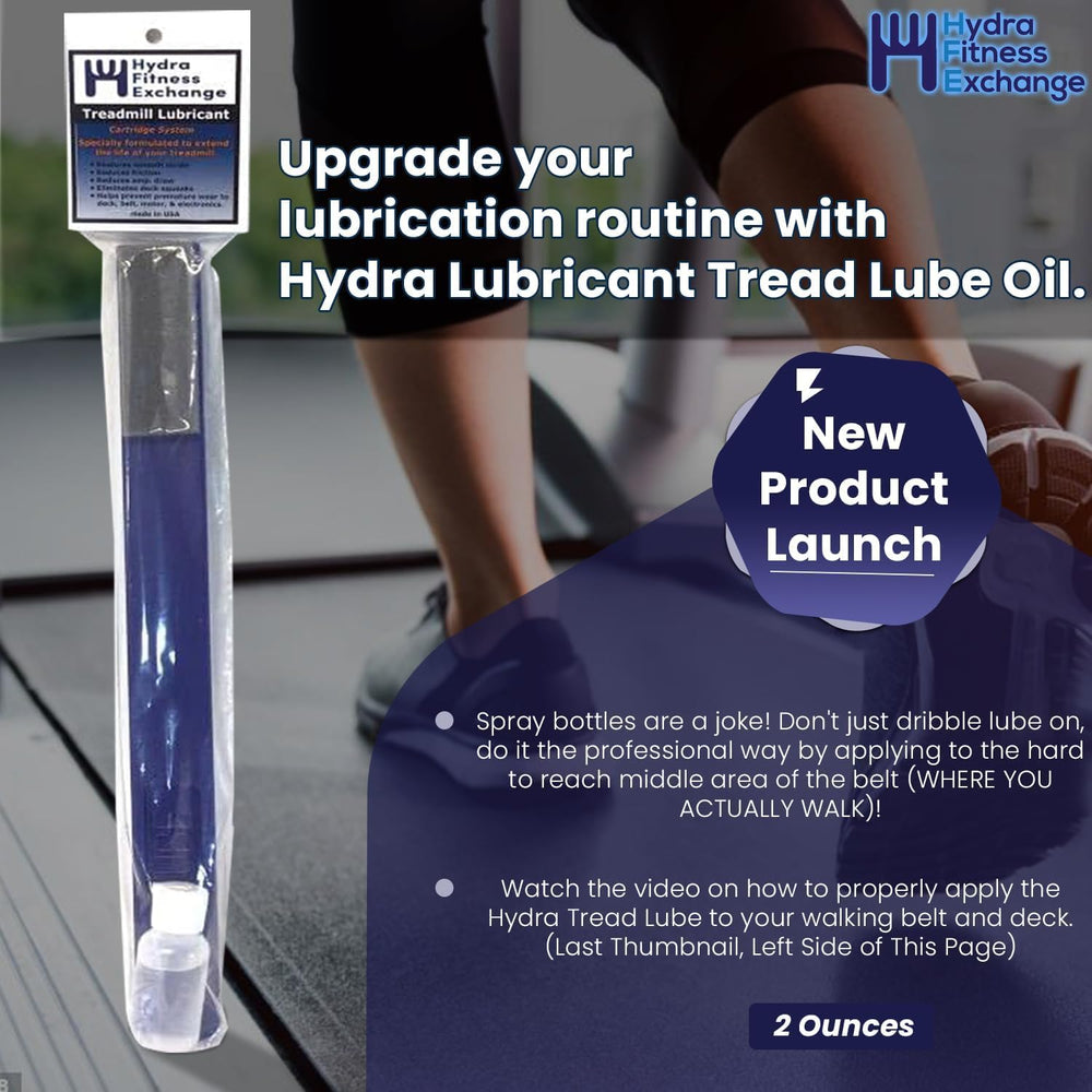 Hydra TreadLube Treadmill Walking Belt Lubricating Kit 100% Spirit Sole Fitne...