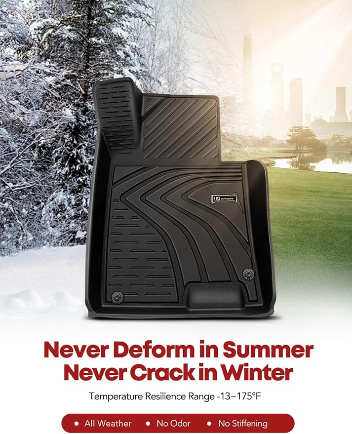 YHTAUTO Floor Mats Fit 2020-2024 Hyundai Sonata & 2021-2025 Kia K5 FWD