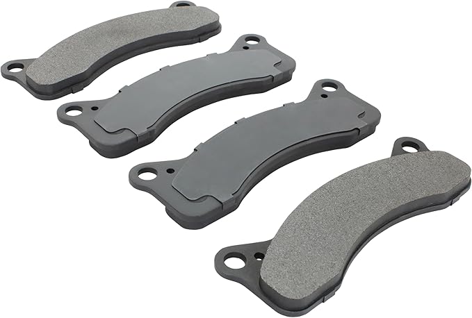 Premium Semi-Metallic Front Brake Pads Compatible