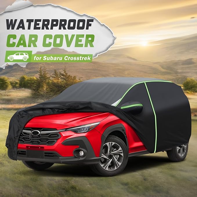 Mixsuper Liner Car Cover for Subaru Crosstrek 2013-2026, 7 Layers Waterproof