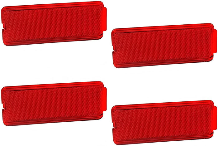 Left+Right Door Panel Reflector Interior Compatible For Ford Model - 4 Pack | Interior Door Reflectors Package Includes: 4 x Interior Door Reflector, Part Number: TRA979438