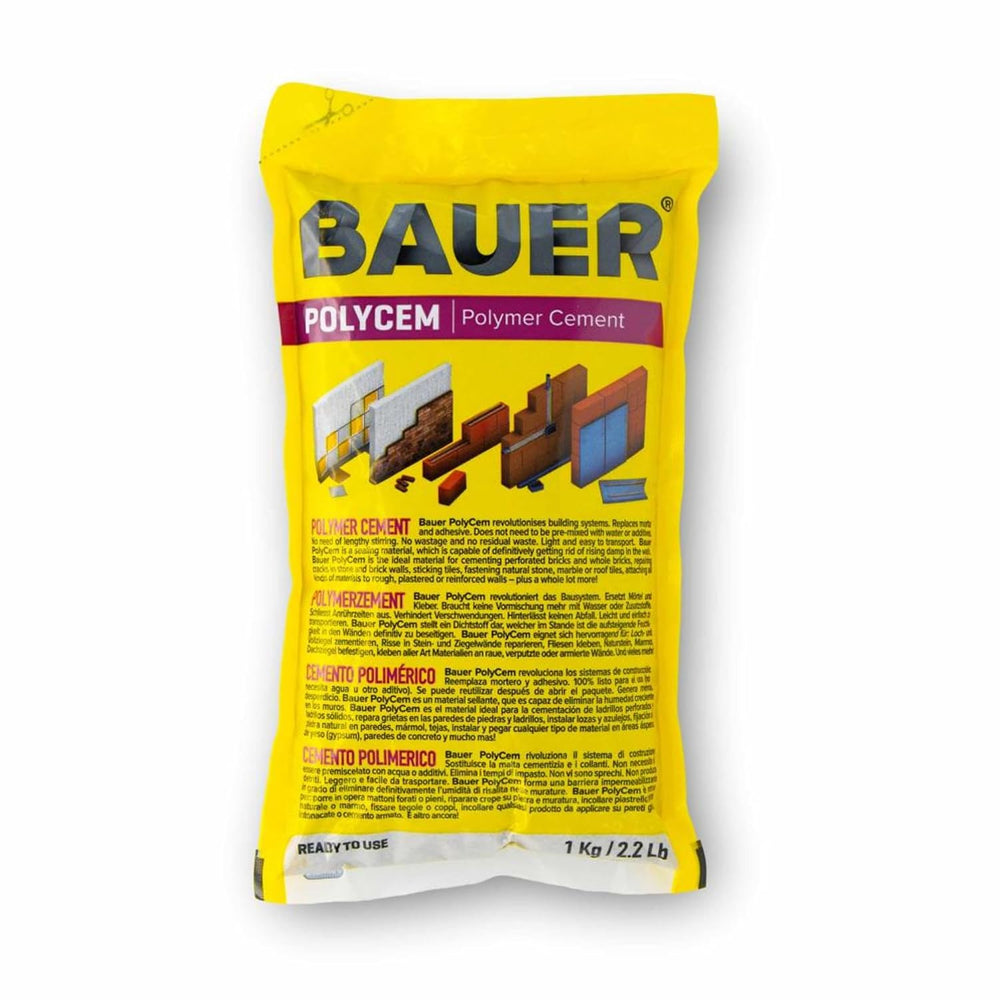 Bauer Instant Polymer Cement for Concrete, Stone, Tile & Brick, 1 Kg