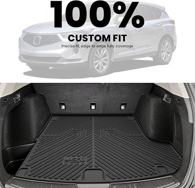 LASFIT Trunk Mat for Acura RDX 2025 2024 2023 2022 2021 2020 2019, All Weather