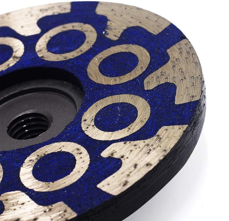 YIJING 4" Diamond Cup Wheel Resin Diamond Grinding Wheel Coarse Grit wit...