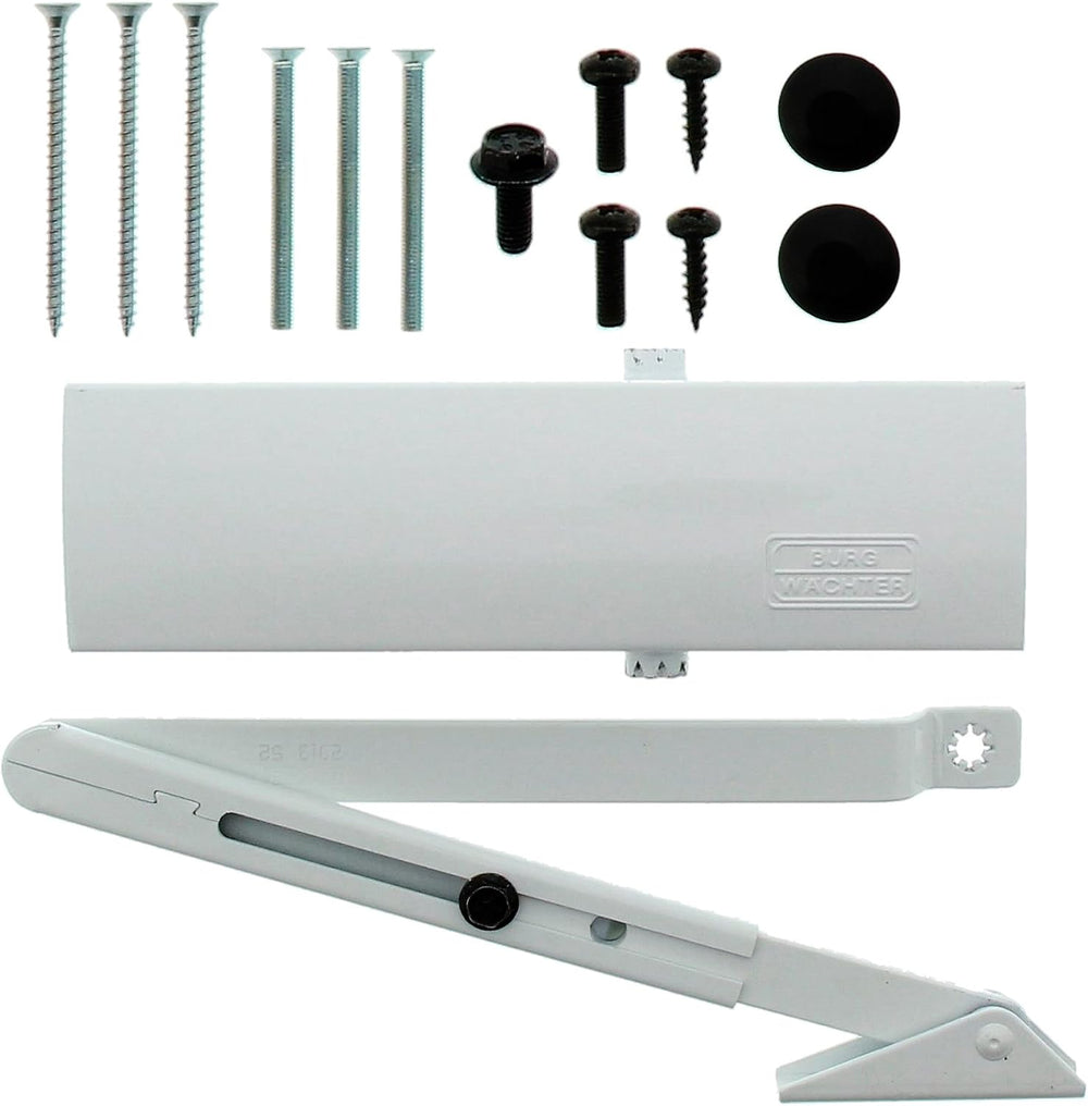 Burg-Wächter TS 1500 W SB Door Widths Up to 110 cm Small Door Closer Door Wei...