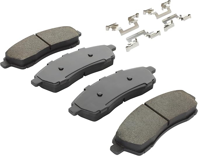 Premium Semi-Metallic Rear Brake Pads Compatible