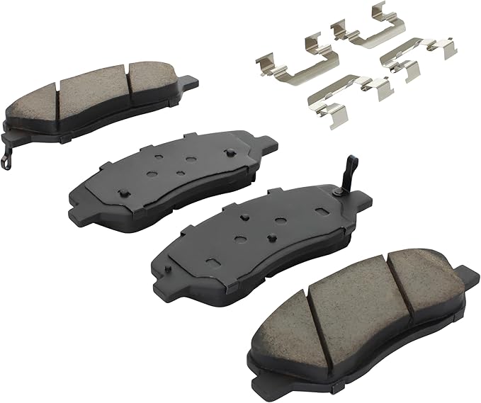 Premium Ceramic Front Brake Pads Compatible
