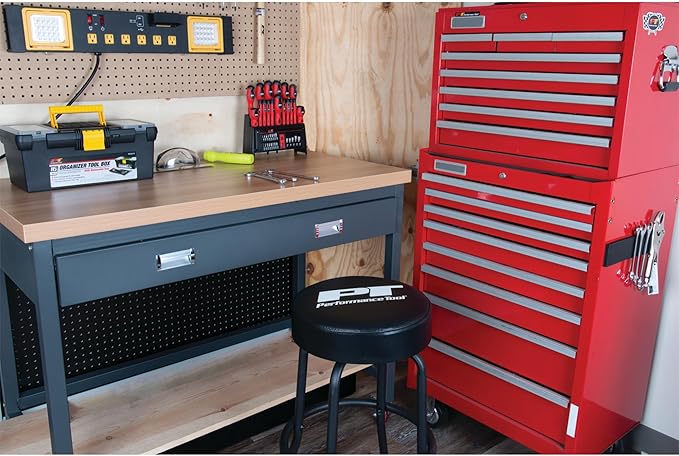 Performance Tool W85010 Swivel Seat Bar Stool