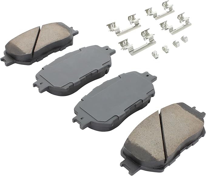 Premium Ceramic Front Brake Pads Compatible