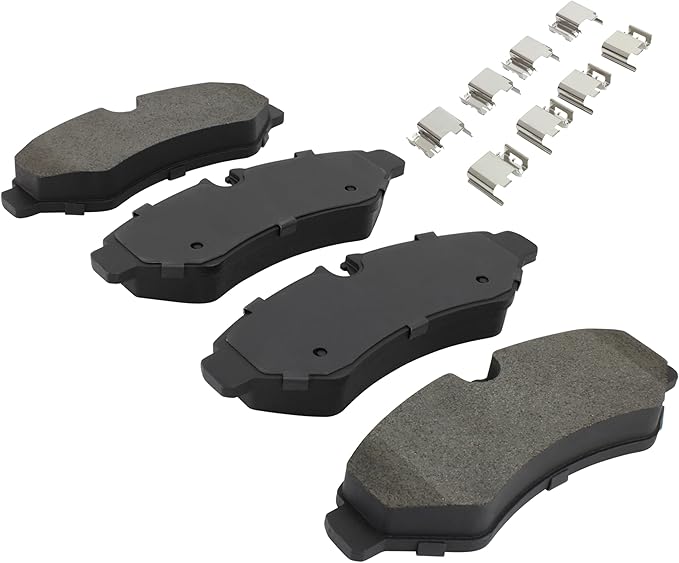 Premium Semi-Metallic Rear Brake Pads Compatible