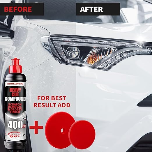 menzerna Deep Scratch and Swirl Remover Kit I Car polishing Set