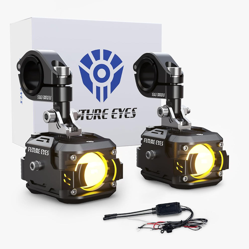 Future Eyes F150 LED Motorcycle Fog Lights Auxiliary Lights Driving Lights