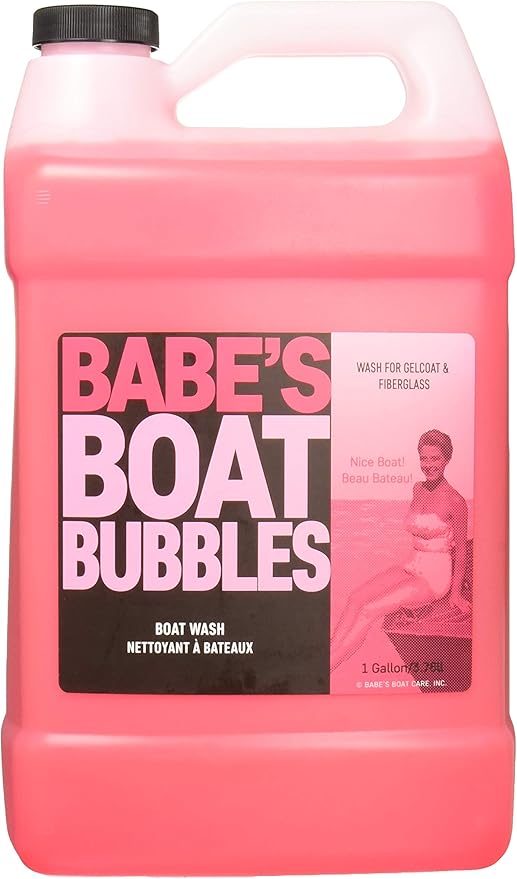 Babe’s Boat Bubbles – High-Sudsing Boat Wash Soap – Safe