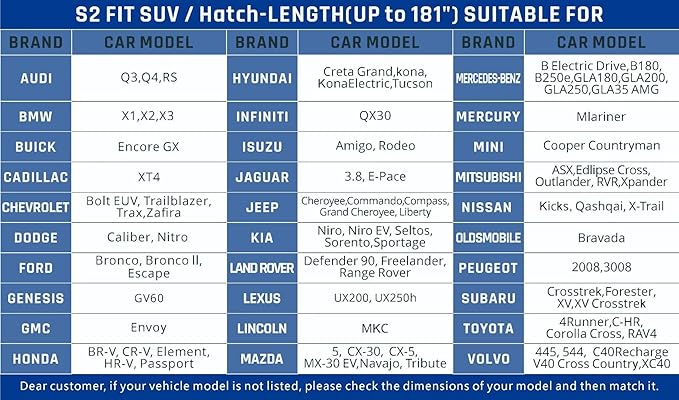 6 Layer Heavy Duty SUV Car Cover Waterproof All Weather Protection