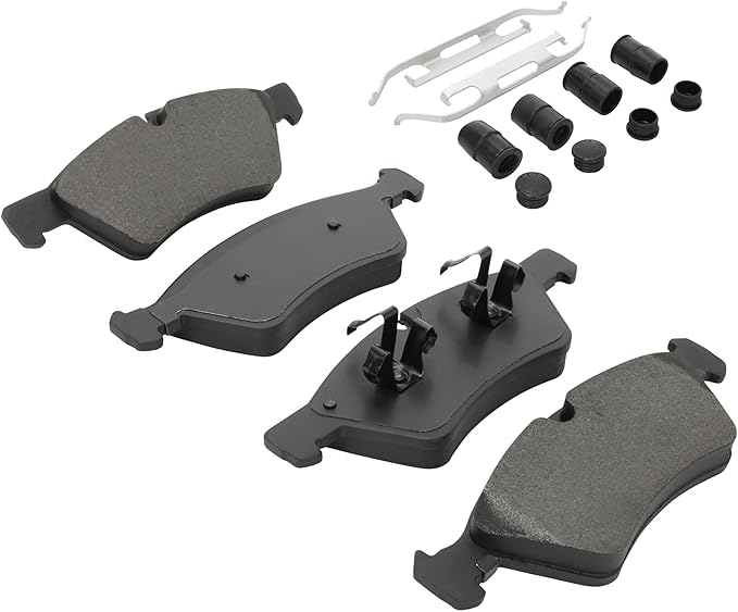 Premium Semi-Metallic Front Brake Pads Compatible
