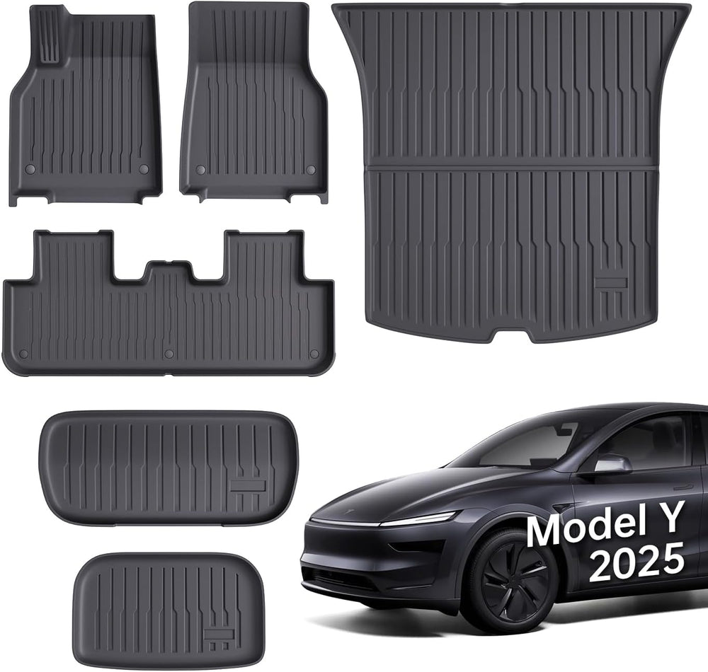 Floor Mats Fit for Model Y 2026-2025 Juniper 5-Seat (6-Piece)