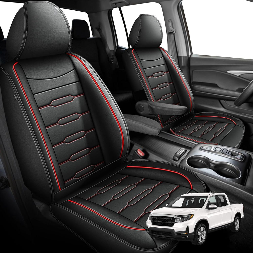 Seat Covers Fit for Honda Ridgeline 2006-2024 2025: Crew Cab 5 Seats Car Seat