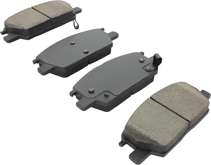 Premium Ceramic Front Brake Pads Compatible