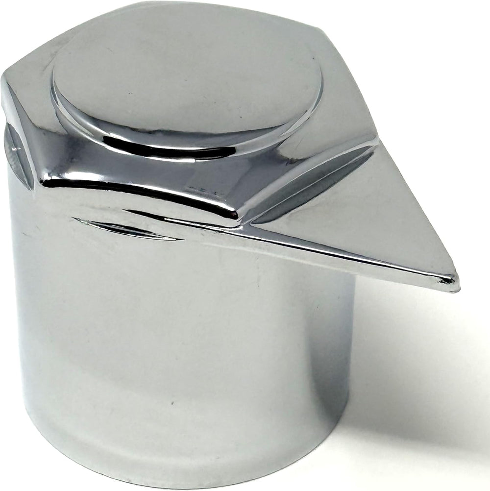 Chrome Lug Nut Indicators with Dust Cap | 33mm | 10-Pack | Loose Wheel Nut Wa...