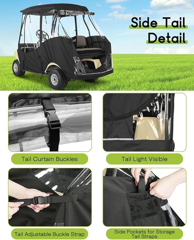 Golf Cart Enclosure 4 Passenger