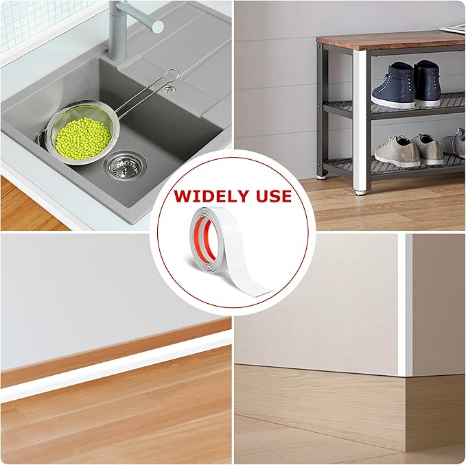 Flexible Wall Corner Protector Moulding Trim Peel and Stick Wall Corner Guards