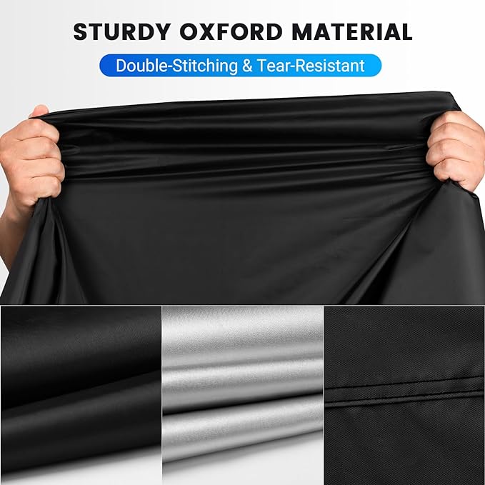 Favoto Motorcycle Cover 104 inches Length All Season Universal Weather