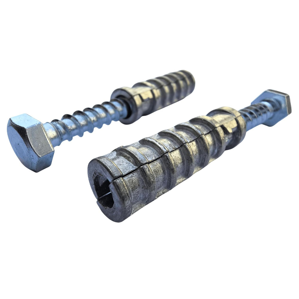 SANTIE 3/8 in. x 2-1/2 in. Zinc-Alloy Long Lag Shields Anchor