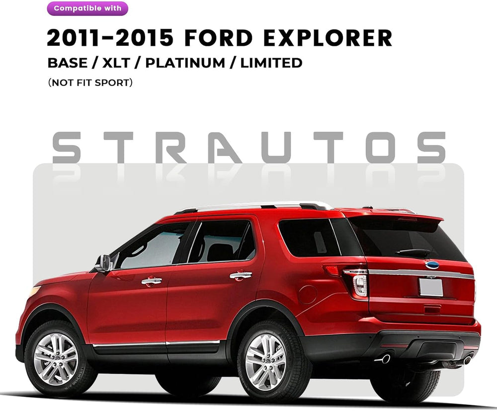 Tail Lights Compatible with 2011 2012 2013 2014 2015 Ford Explorer Rear Brake...