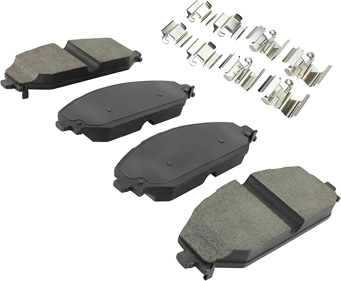 Premium Ceramic Front Brake Pads Compatible