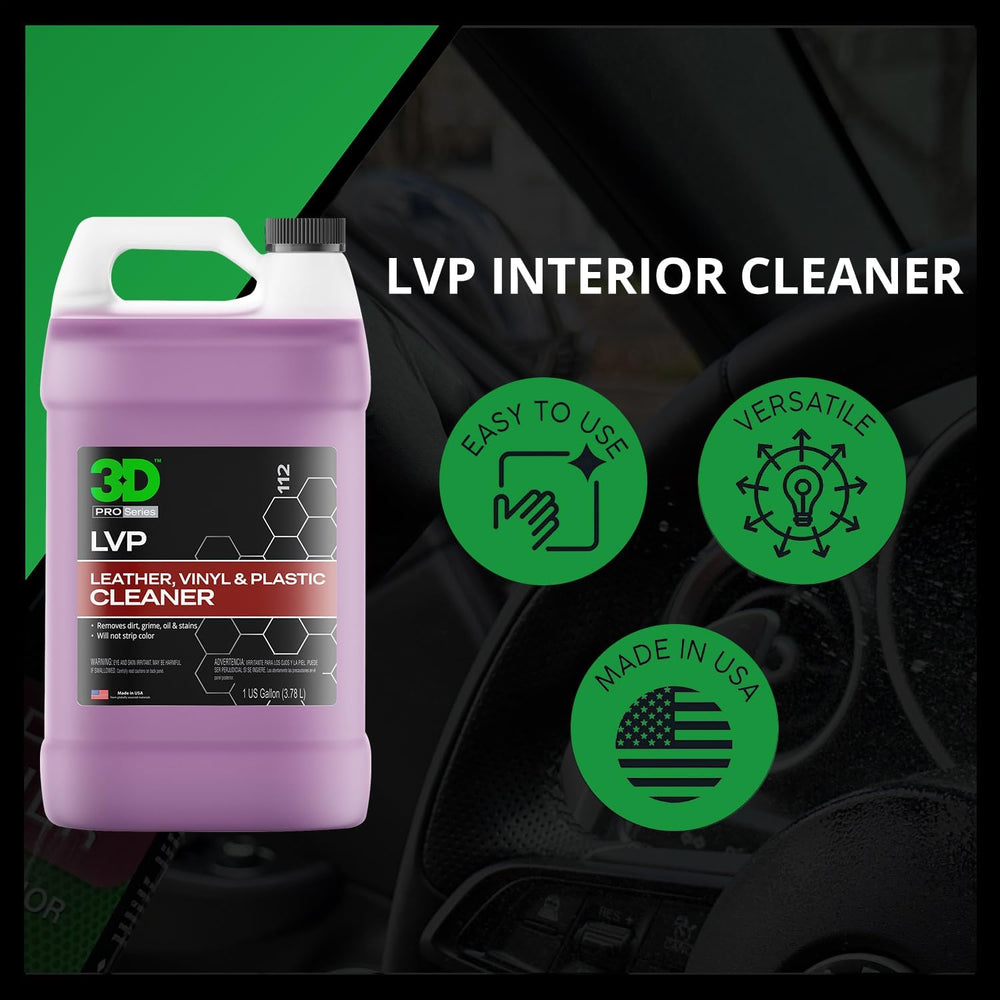 3D Bug Remover + LVP Interior Cleaner – Exterior Insect Remover & Deep In...