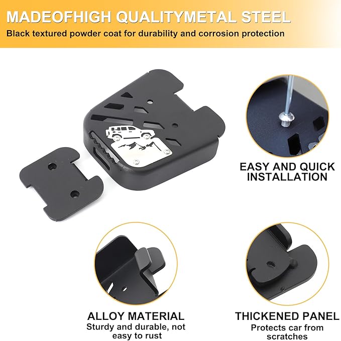 Rear Tow Towing Hook Foot Pedal